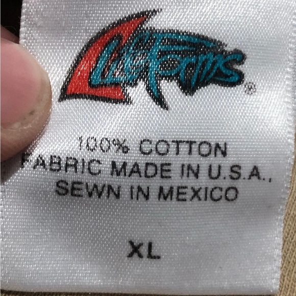 1996 Lifeform Iguana Protect the Wildlife Long Sleeve - Picture 10 of 10